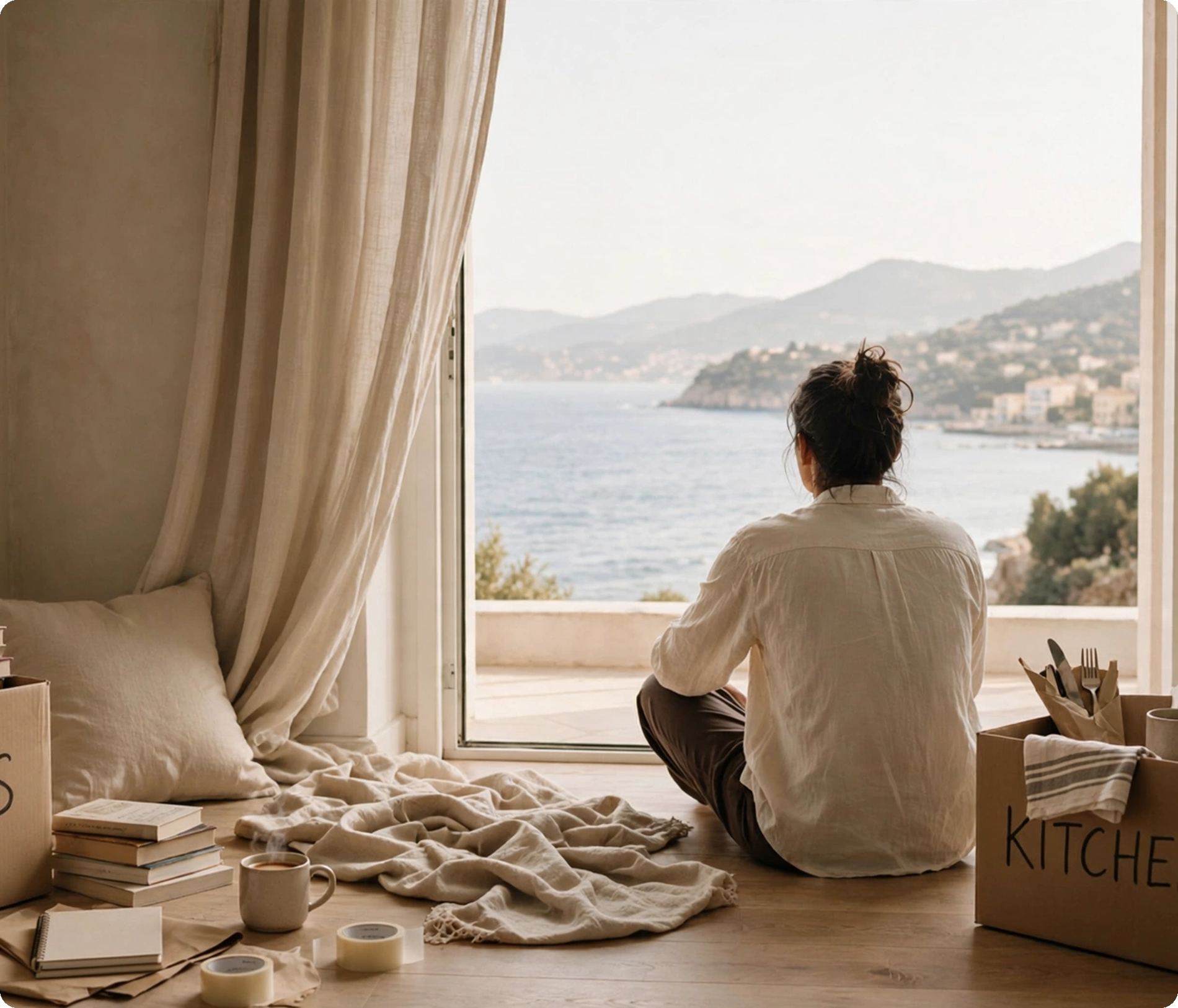 Moving into a long term rental by the sea